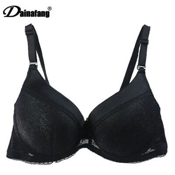 Dainafan Brand  lace push bra for women intimate CD large bra suit embroidery rich and noble underwear