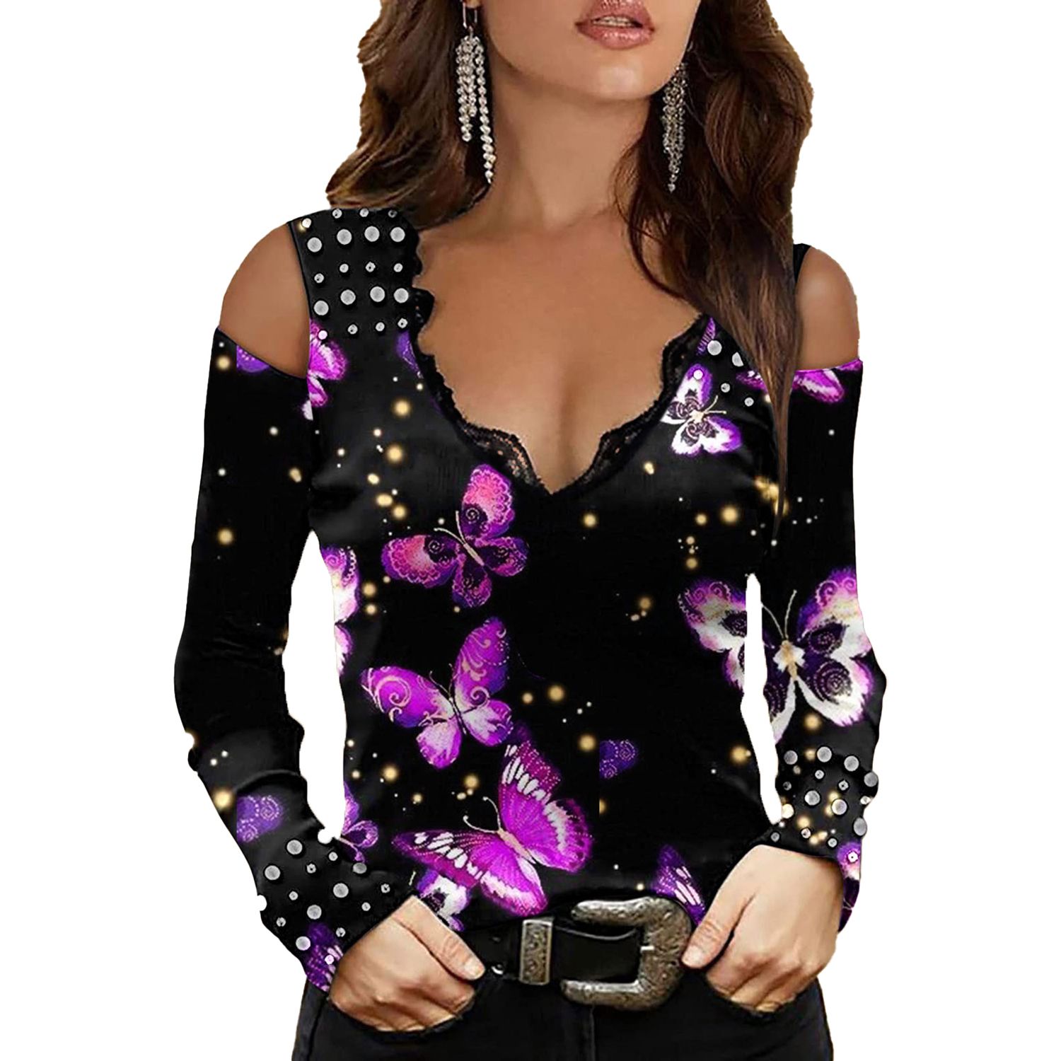Spring Blouse Le Casual Women Shirt