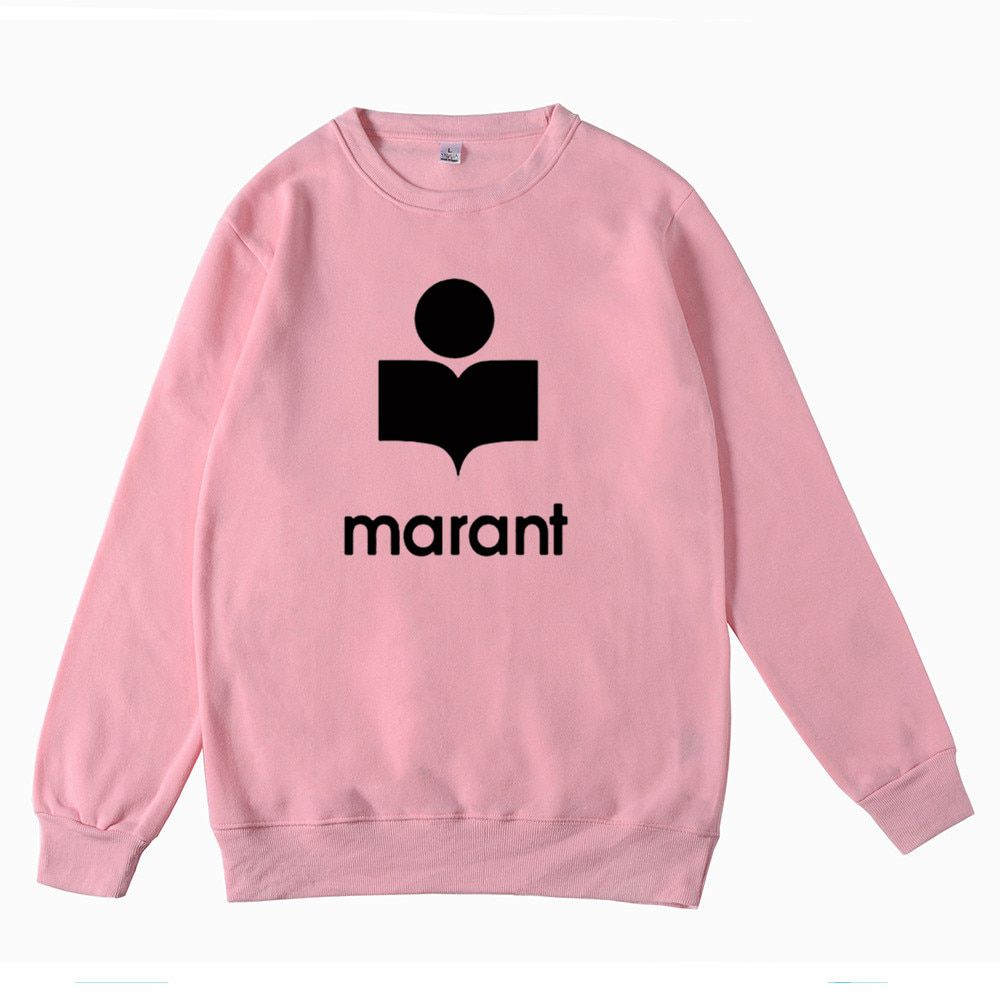 Women Unisex Couple Hoodies Marant Casual Streetwear Hooded Sweatshirts Loose Pullovers Tracksuit Tops men and women  Hoodie