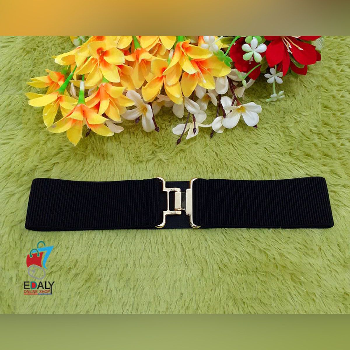 Ladies Belt Double Ring Belt For Girls Womens Belt For Ladies OO Belt Female Eid Puja Valentine Wife Gift For Her Womens T Shirt T-shirt Fashion Rings Set Makeup brush purse clutch hand bag Jeans Tops Bags Rings Set Gown Skirt PU Leather Belt For Ladies