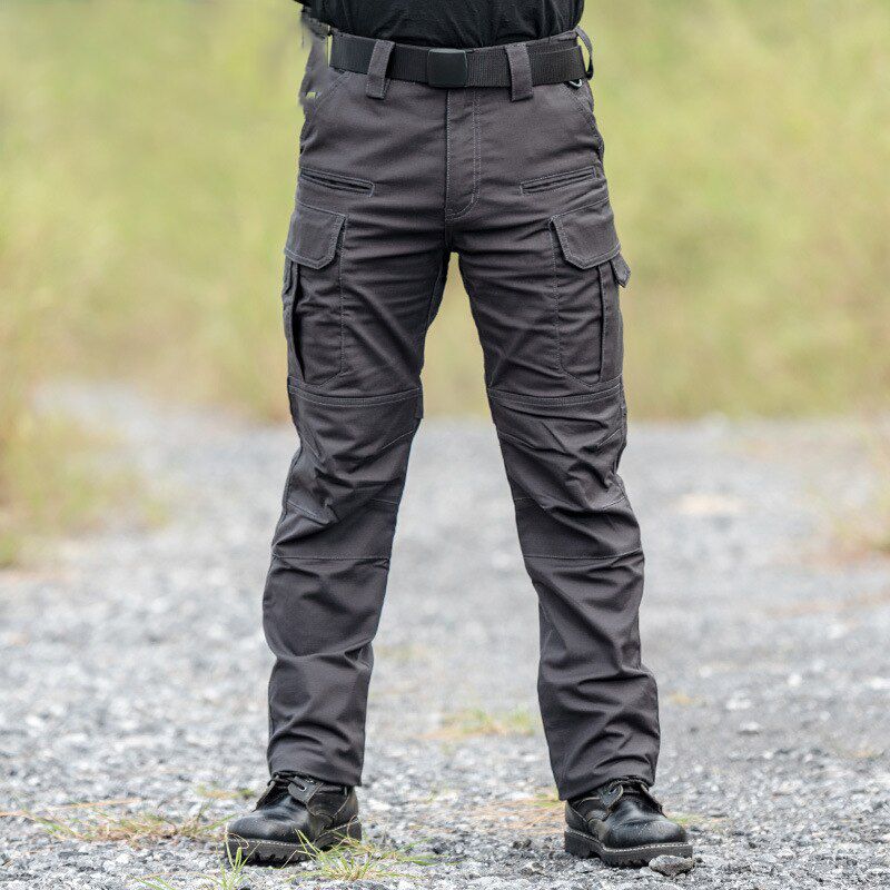 Spring Tactical Cargo Pants Men Outdoor Commute  ber Trousers Male Casual Loose Multi-Pockets  Pants