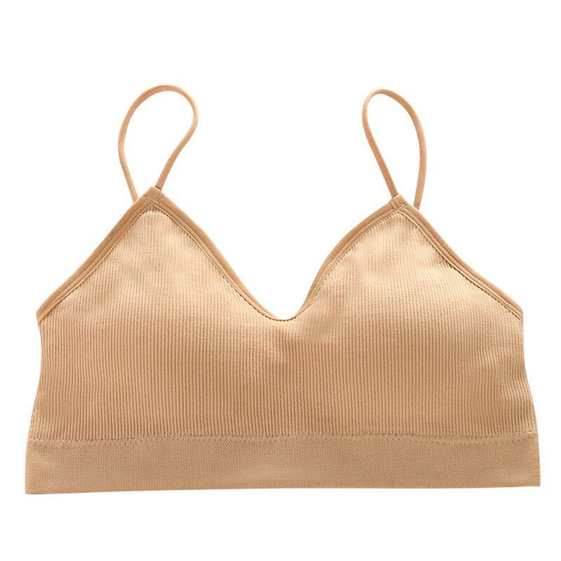 Female Ring-Free Cup Chest  Bras Vest Women Comfortable Underwear  Ladies Underwear Intimates soutien gorge CD