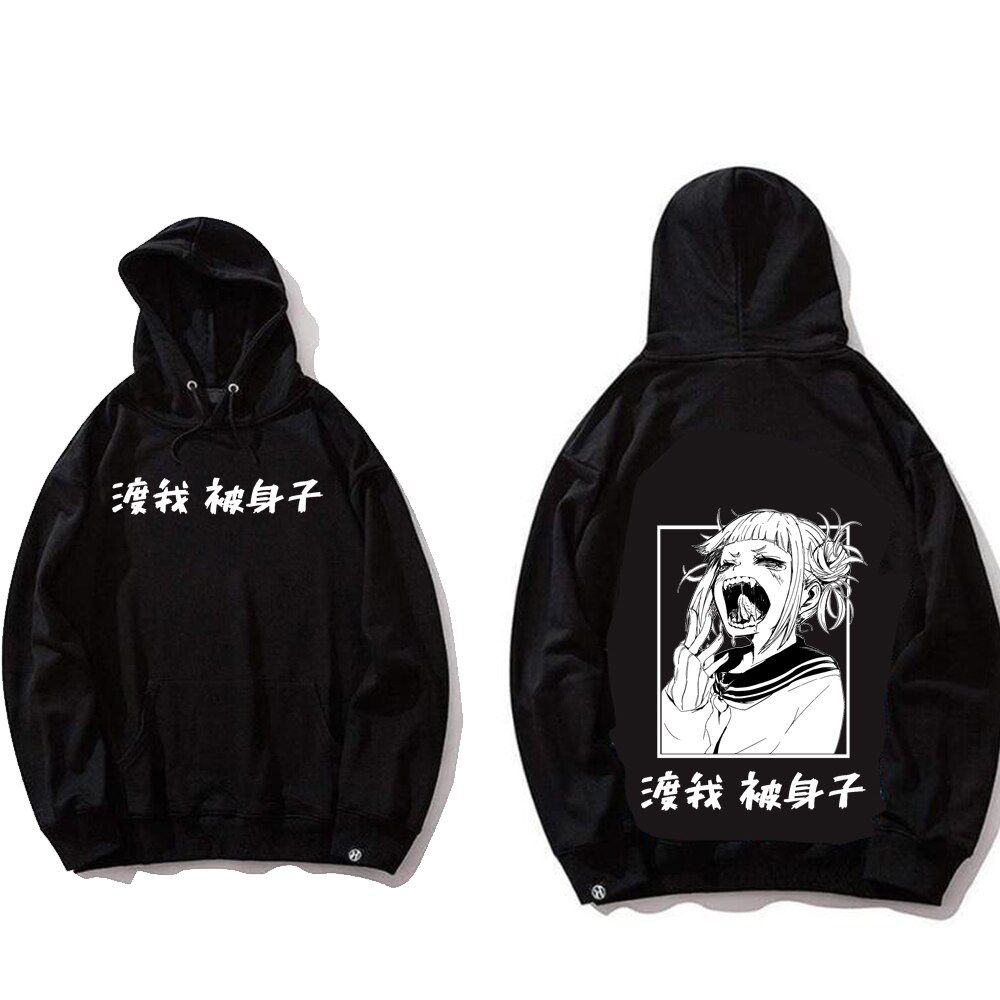 Harajuku my hero academia Unisex Hoodies Couple wear Japanese Anime Boku no Hero Academia Printed Men's Hoodie Streetwear