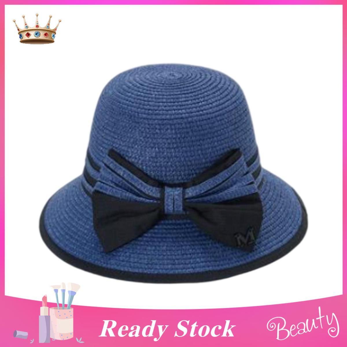 Fisherman Hat Lightweight Bow Decor Sunscreen Fisherman Hat