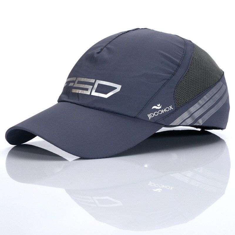 Mesh Baseball Caps Thin Mercerized Cotton Wicking Hat Cool Mens Baseball Caps Brand Casual Women Fitted Hats