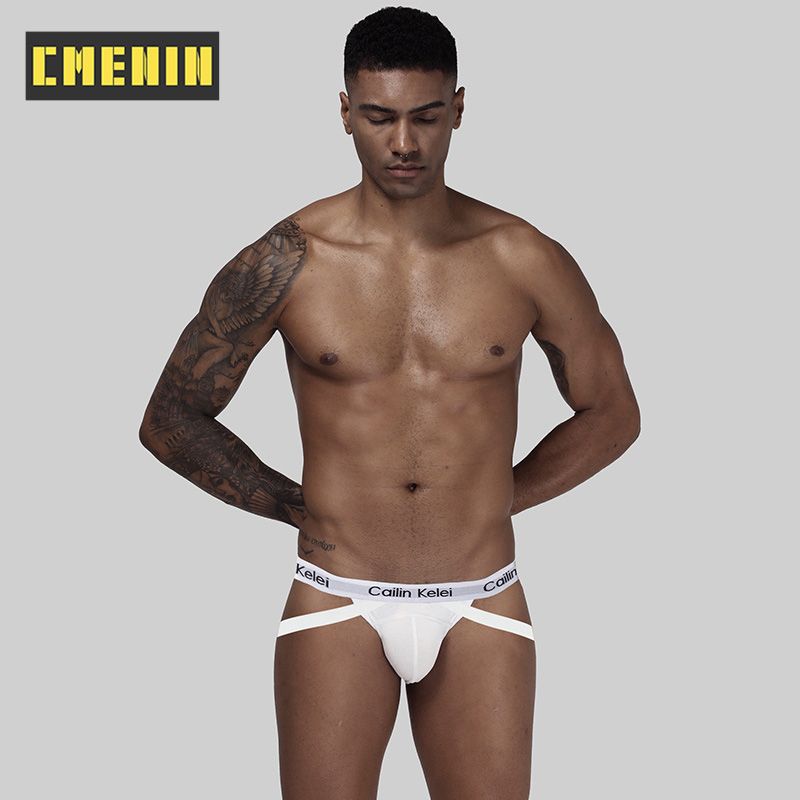 CMENIN  1Pcs Modal Print  Men Underwear thongs Men Jockstraps Ins Style Jockstrap Mens thongs G strings string CK1504