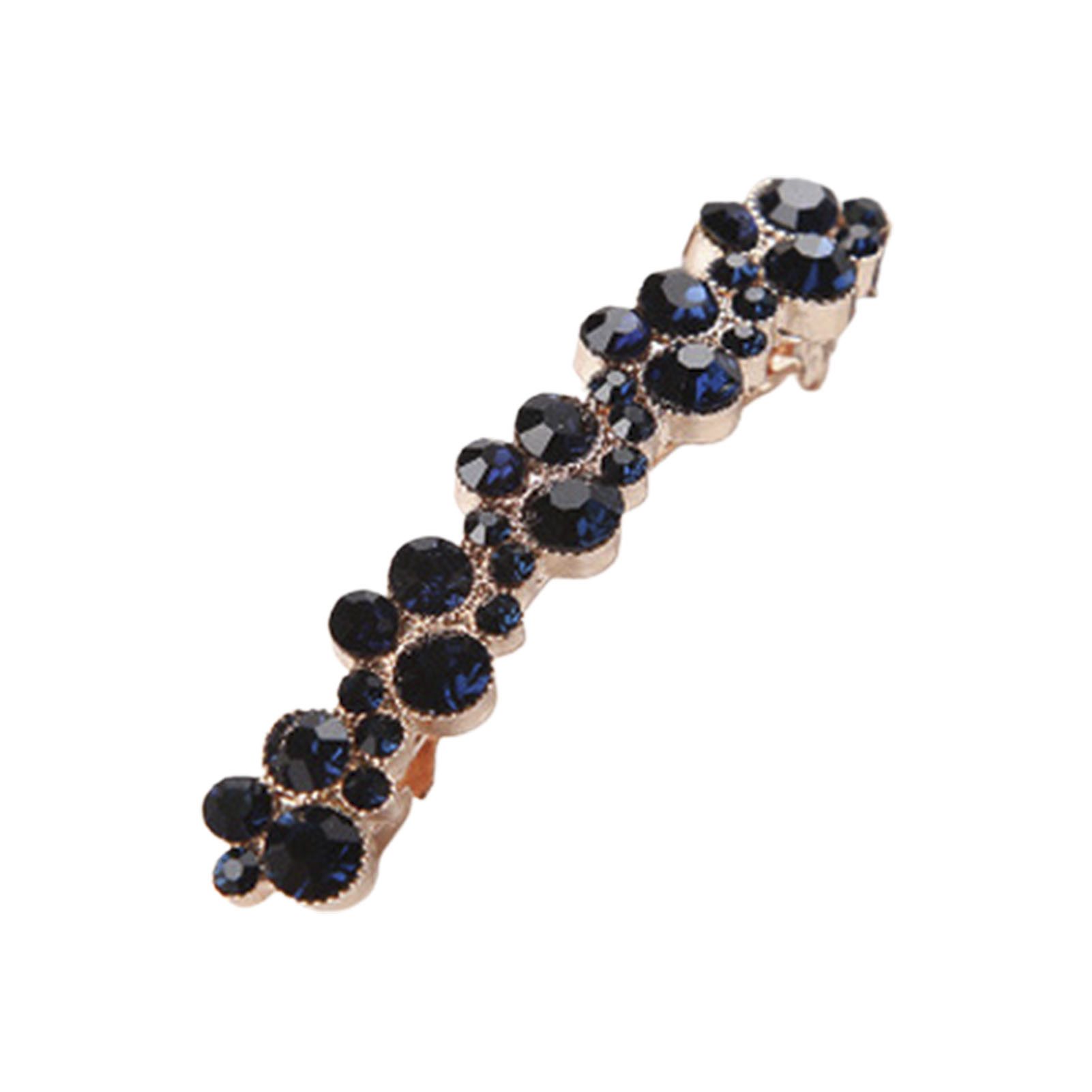 Women Side Clip Stylish Rhinestone Inlay Side Clip