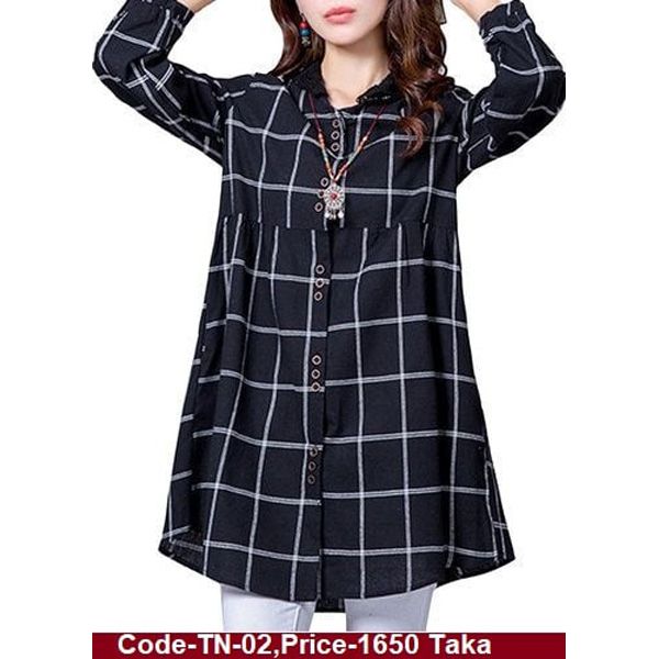 Stylish Black Tunic For Fashionable Girls