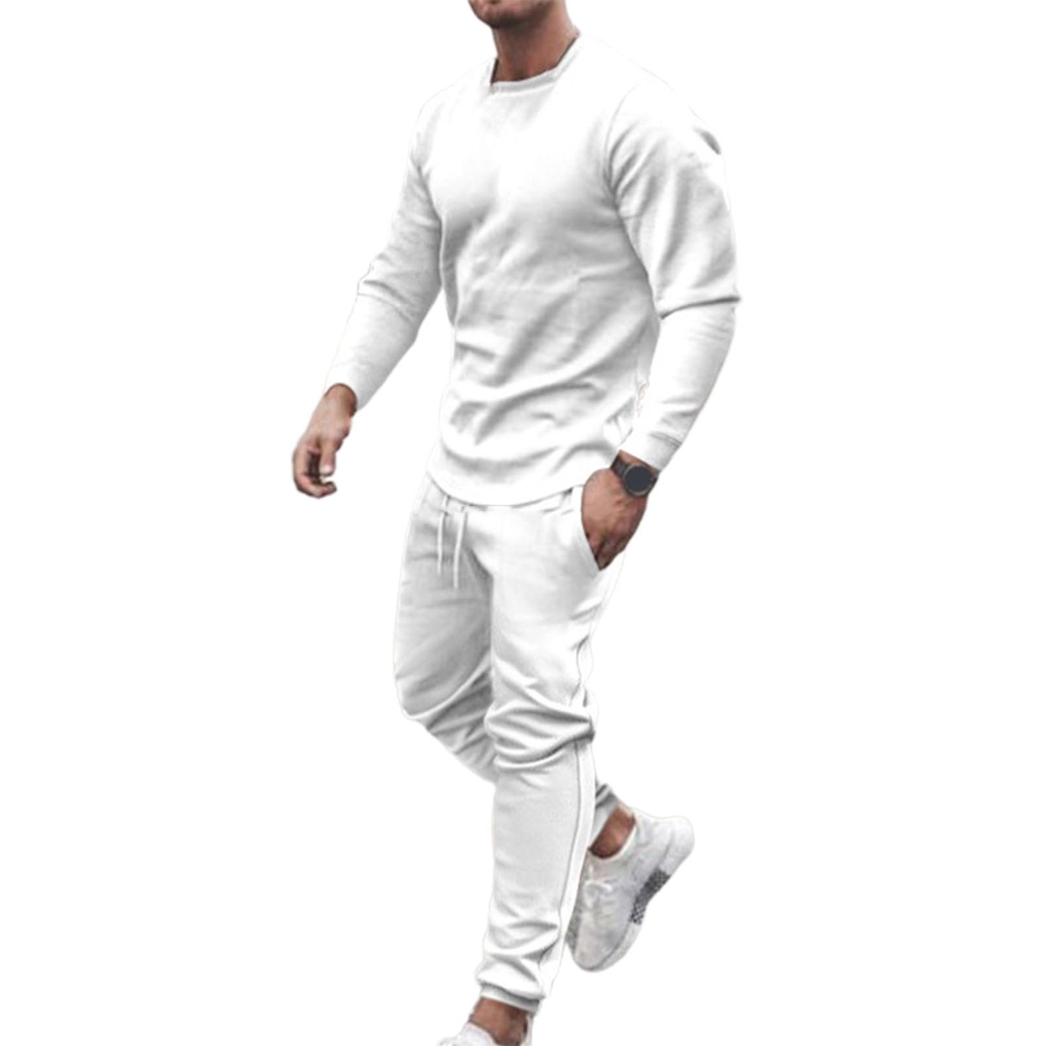 Autumn Tracksuit Pullover Mid Waist Shirt Suit