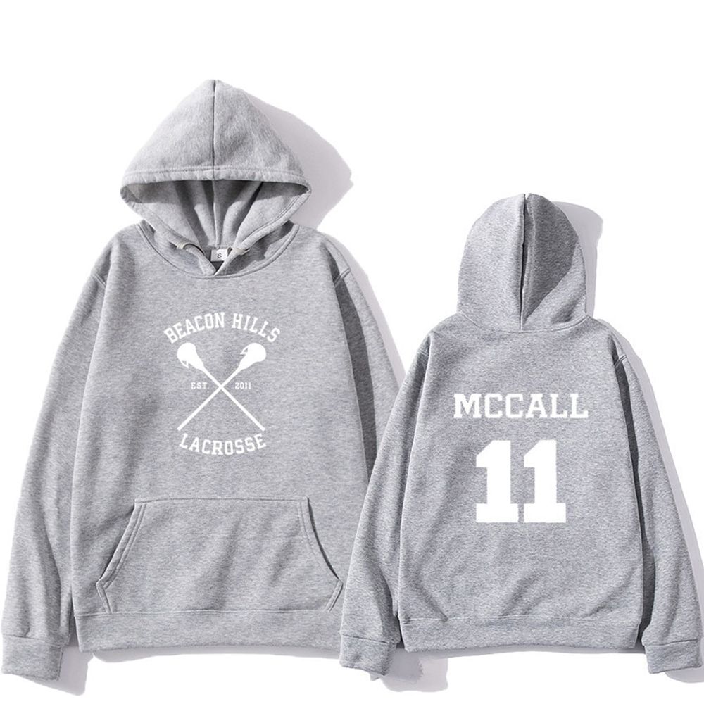 Hoodies Men Teen Wolf Stilinski 24 Lahey 14 McCall Pullover Sweatshirt Male Hooded Mens Women Hoodies Harajuku Hoody Streetwear