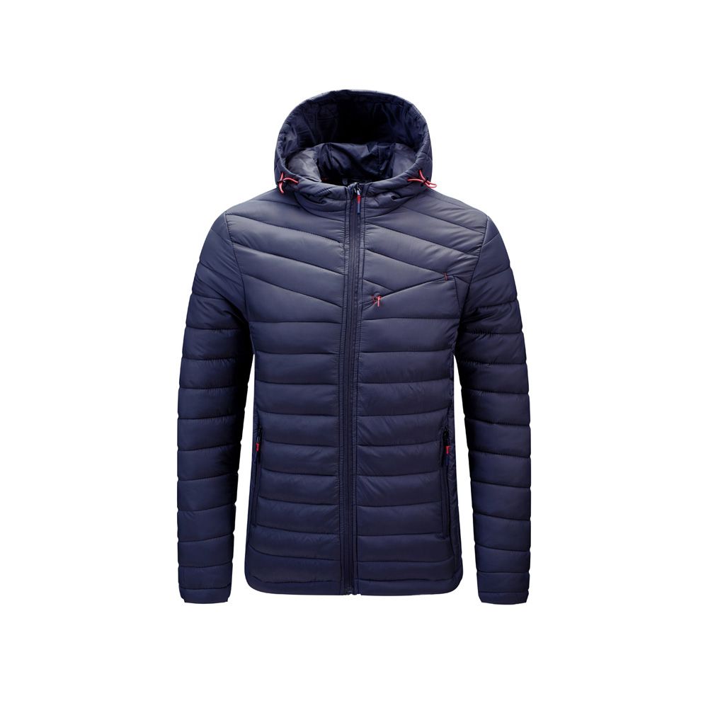 DARPHINKASA Winter Jacket Men Parka  Jacket Casual Solid Color Jacket Men Hooded Parka Coat Jacket Thick Warm Men Jacket