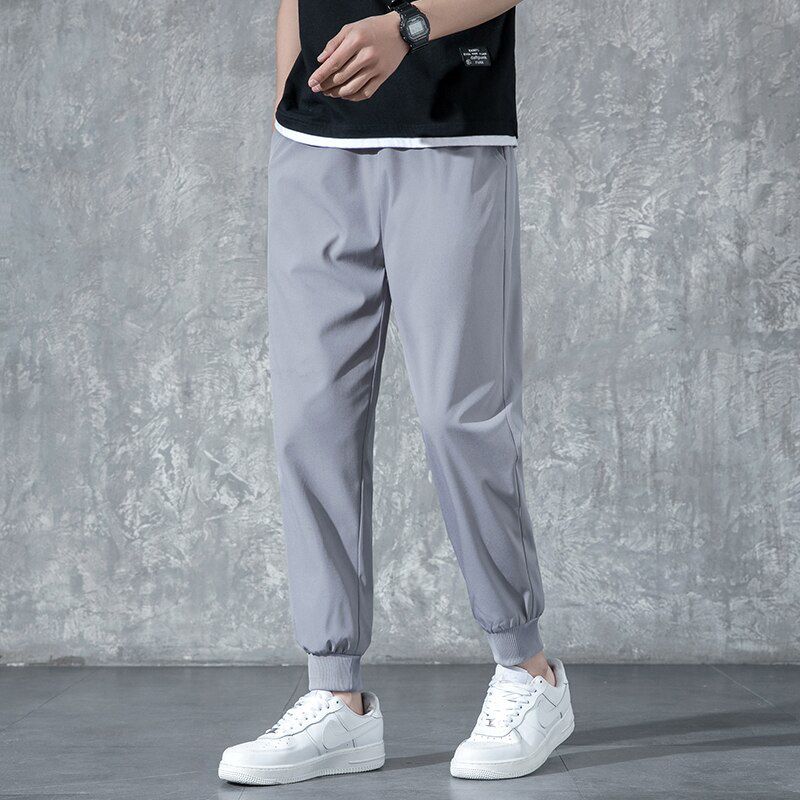 Men Pants Joggers Sweatpants Mens Spring New Streetwear Pants Fitness Clothing Fashion Summer Casual ankle banded Pant Men