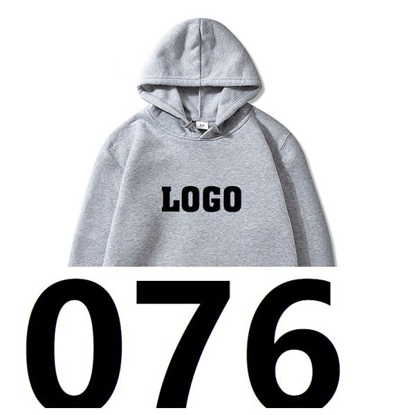 Customized logo Hoodies Men Women Harajuku Streetwear Long Sleeve Pullover Fleece Sweatshirt