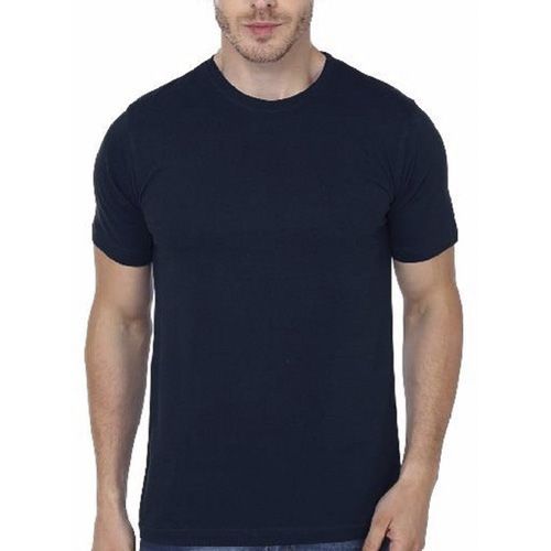 Solid T Shirt || Jersey Solid Color Poly-Cotton Half Sleeve T shirt