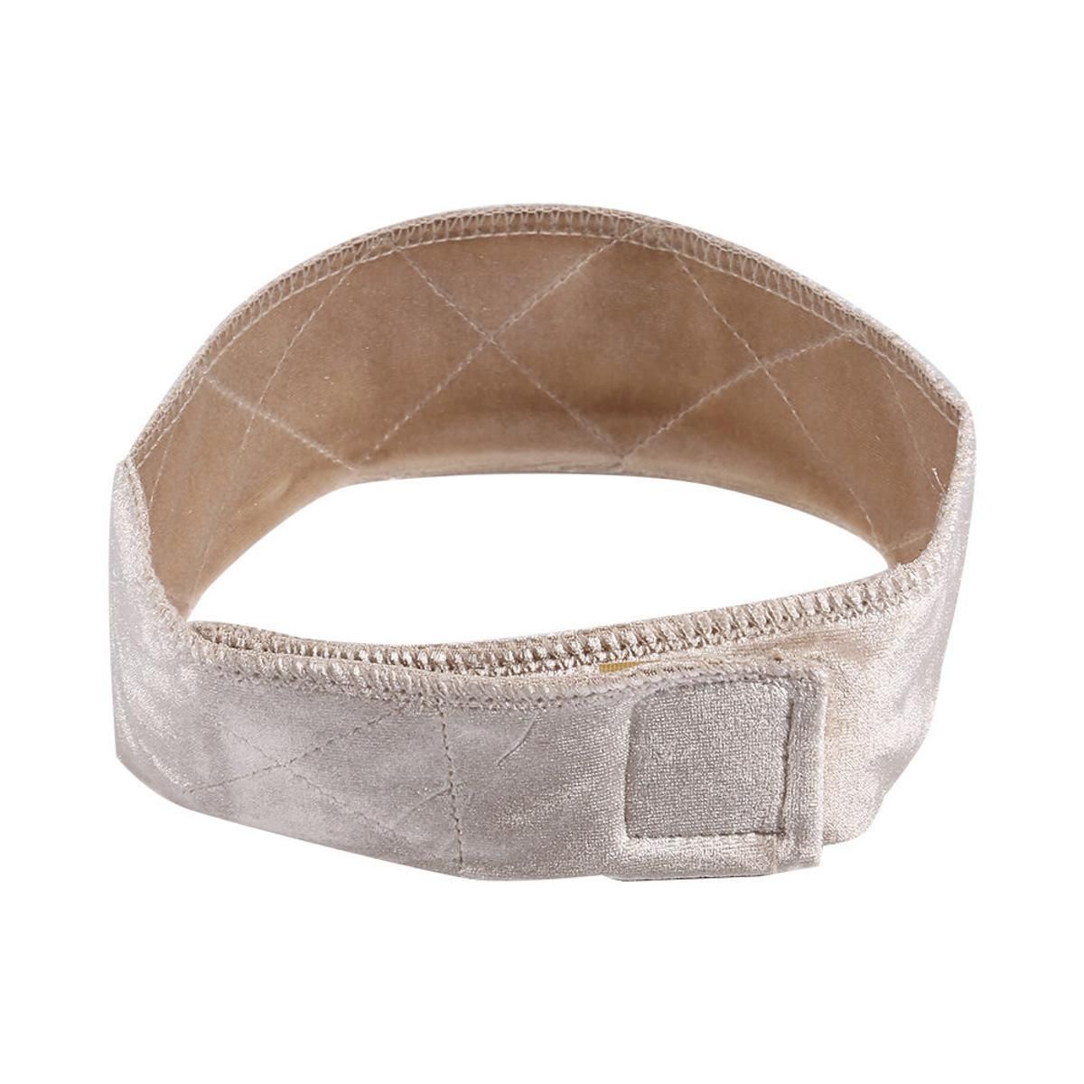 Women Flexible Velvet Wig Scarf Headband Adjustable Fastener Hair Band