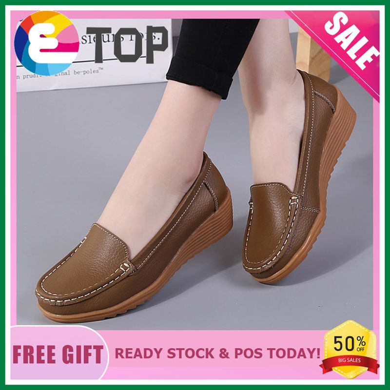 Fashion Women Flats Leather Flat Shoes For Women Comfort Casual Ladies Shoes Slip On Soft Ballet Shoes Loafers Women Shoes