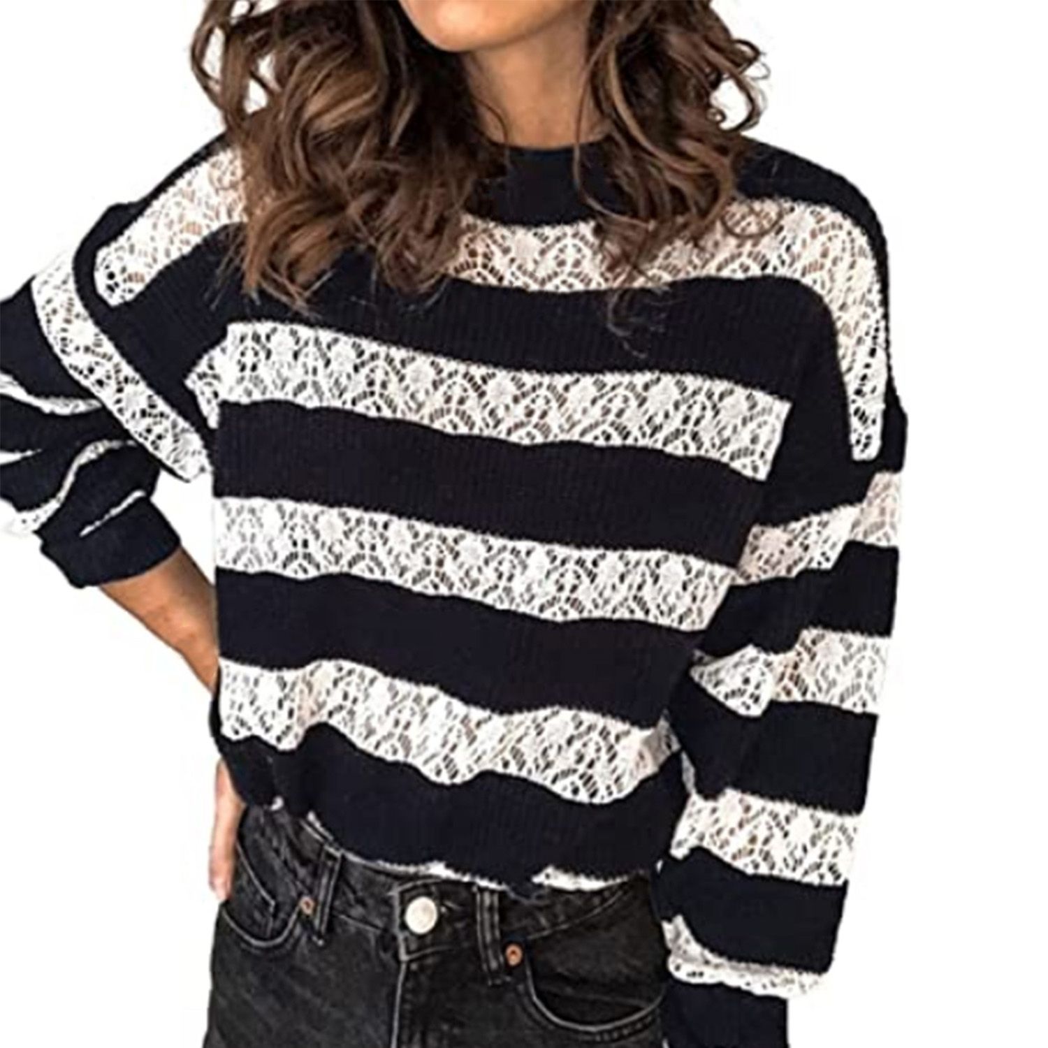 Women Sweater Pullover Elegant Female Sweater