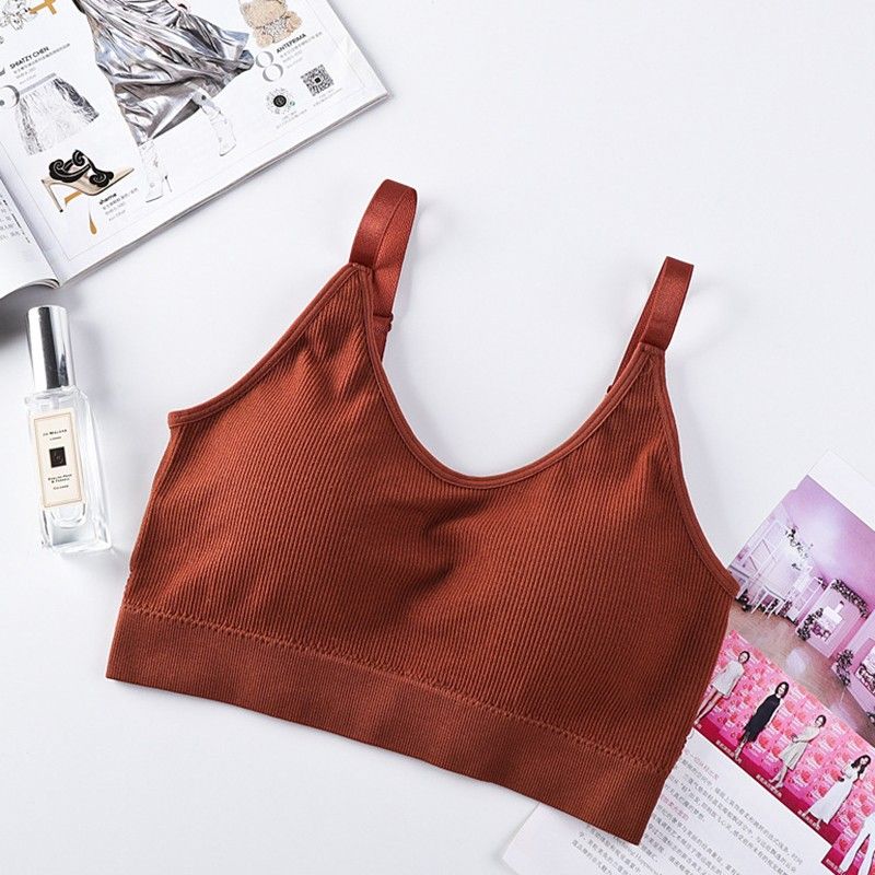 Women Bra New Style Seamless No Steel Ring Sports Brazier Adjustable for Women and Girls