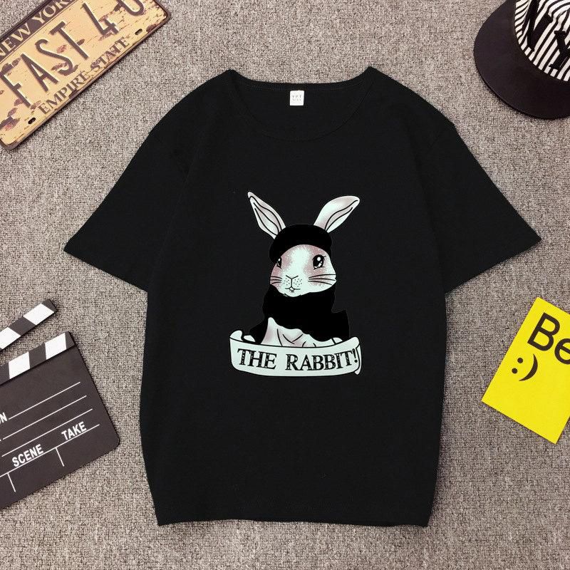 Korean Fashion Bottom Shirt Female Summer Shirt Korean Version Trend Loose Short Sleeve T-Shirt Dress On Clothes