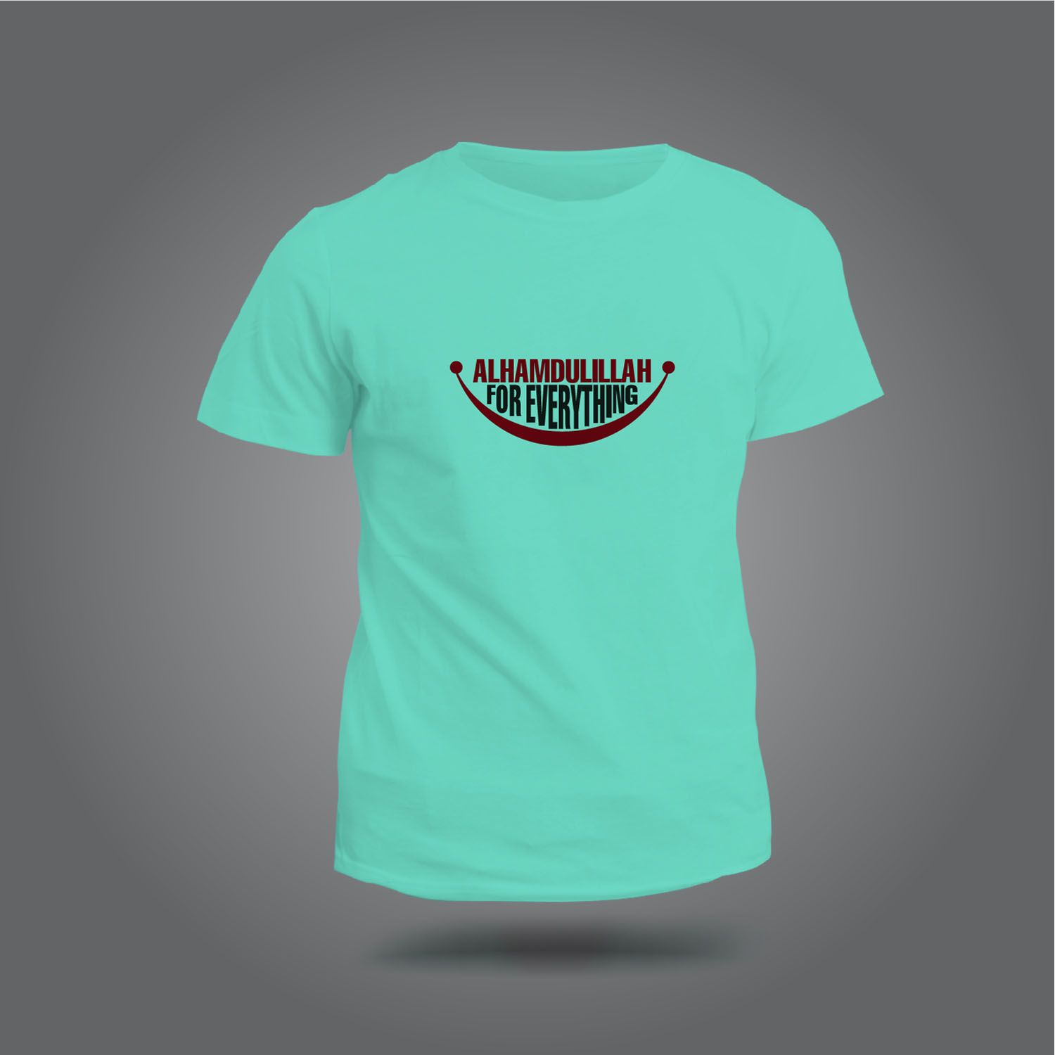 Alhamdulillah Printed T-shirt Design