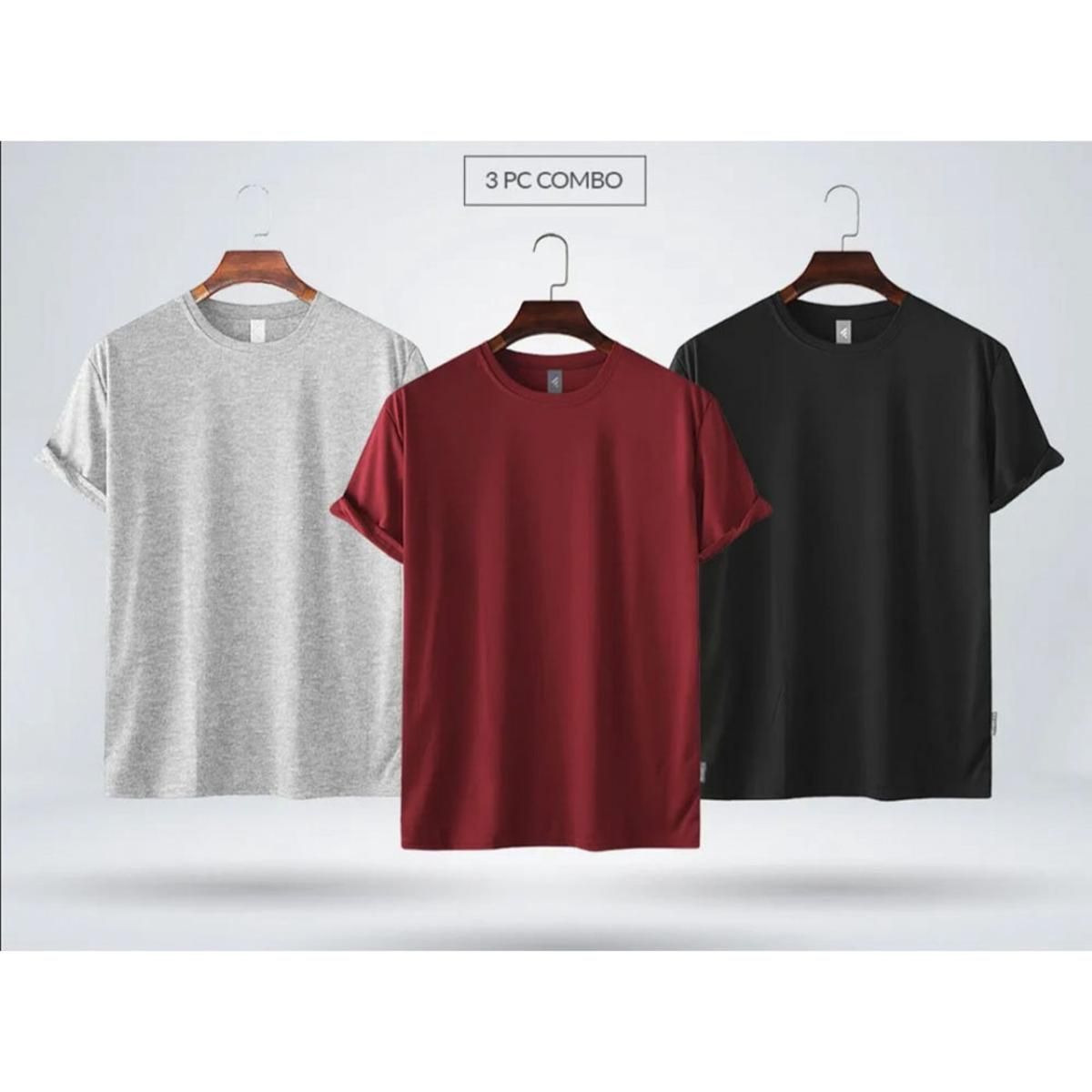 Exclusive ( 3 pize )  Jerci half Sleeve T Shirt For Men