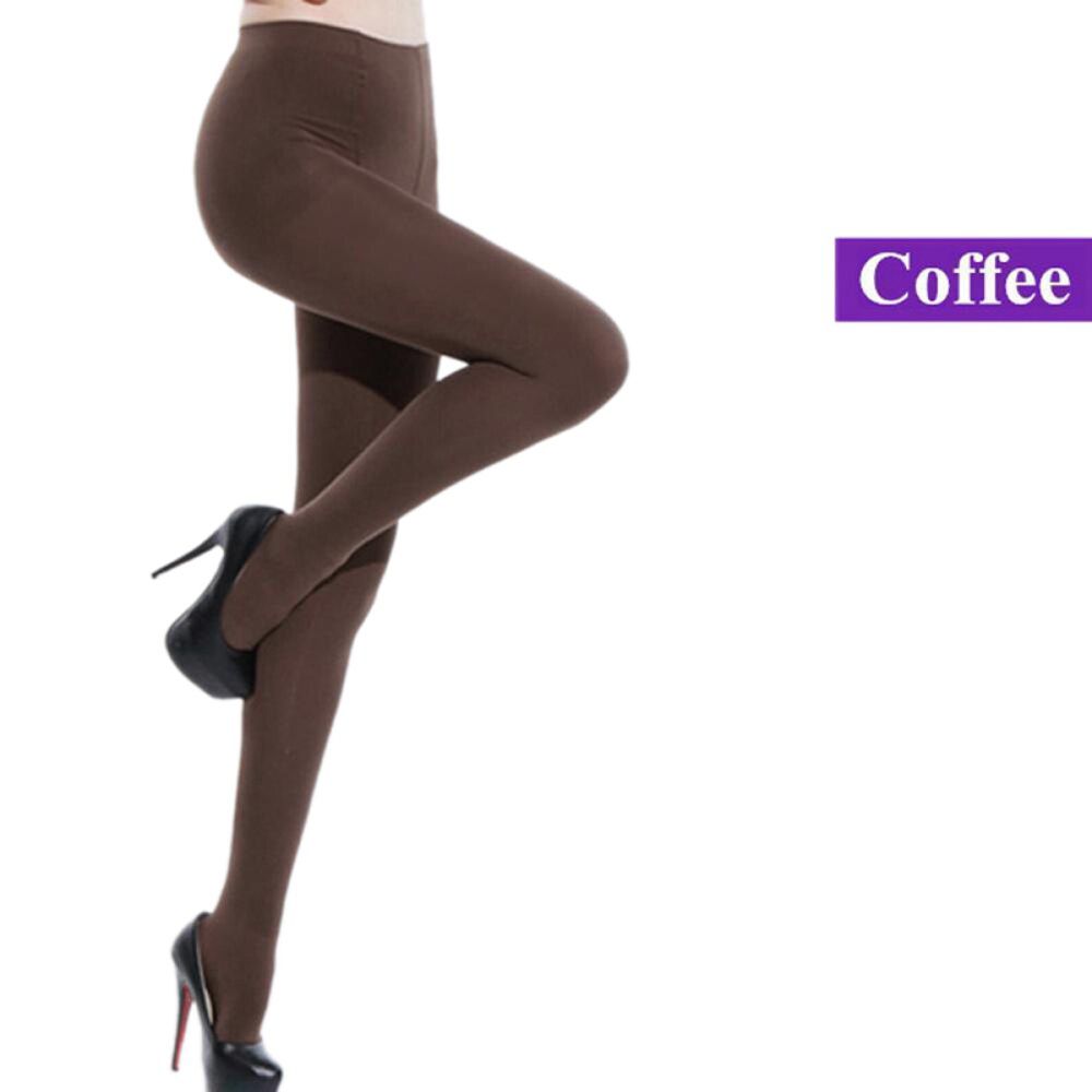 NEW Fashion Women Ladies Autumn Winter Candy Colors Opaque Footed Tights Pantyhose Stockings Black Gray White