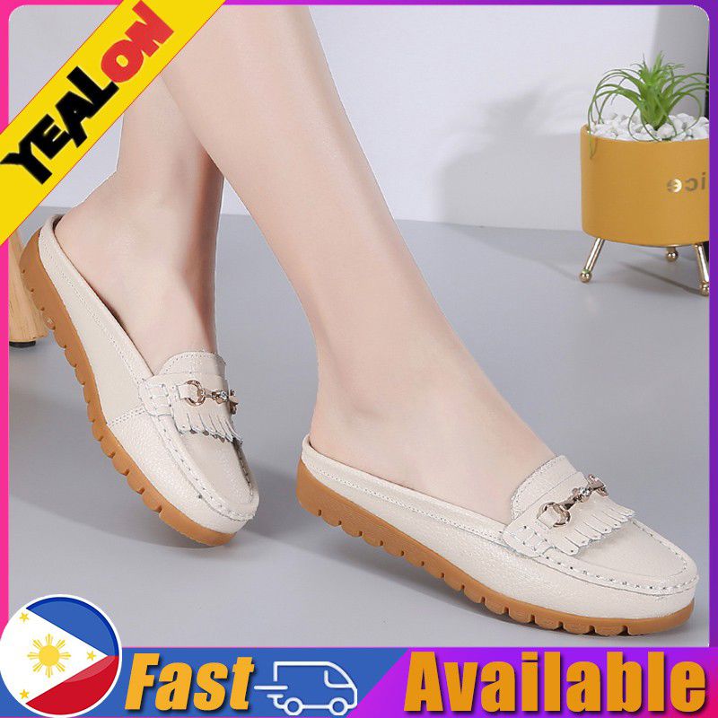 Half Shoes For Women Rubber Shoes For Women Flat Shoes For Women White Shoes For Women Korean Shoes For Women Wedge Shoes For Women Half Shoes For Women Slip On Slide Heels Low Cut Half Shoes For Women Flat School Shoes For Women