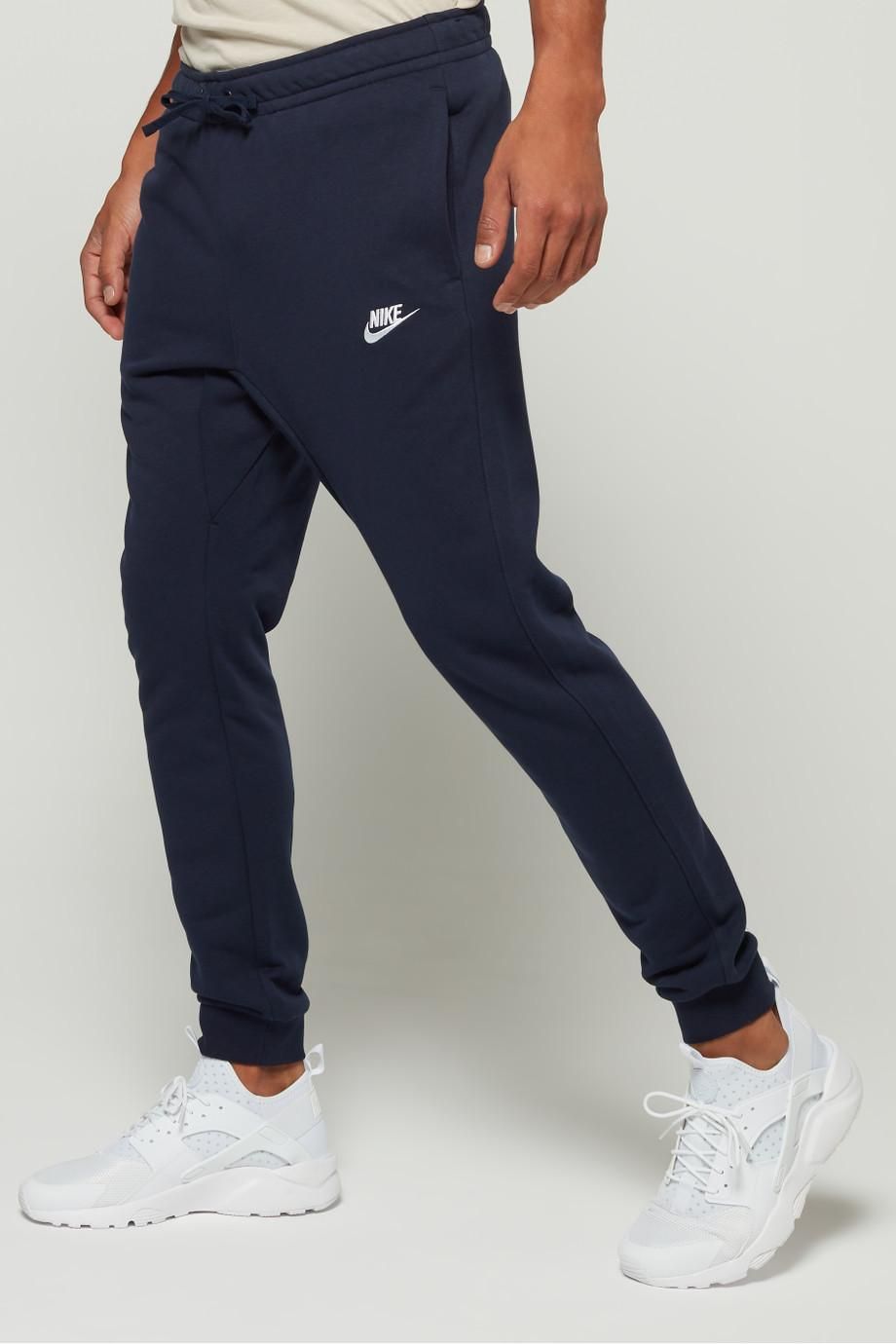 Navy Blue Cotton Jogger for Men