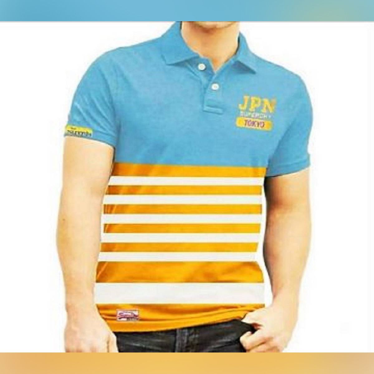 akashi and sky  coluer Stylish Polo T-Shirt For Men