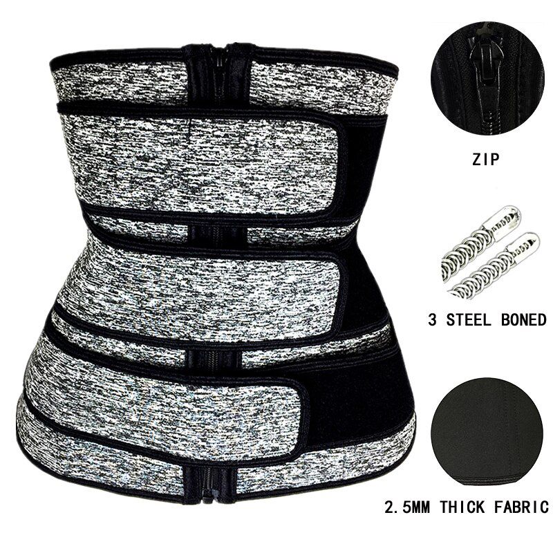 Waist Trainer Slimming Lose Weight Sweat Belt Body Shaper UnderCorset Women Tummy Control Workout Belly Girdles