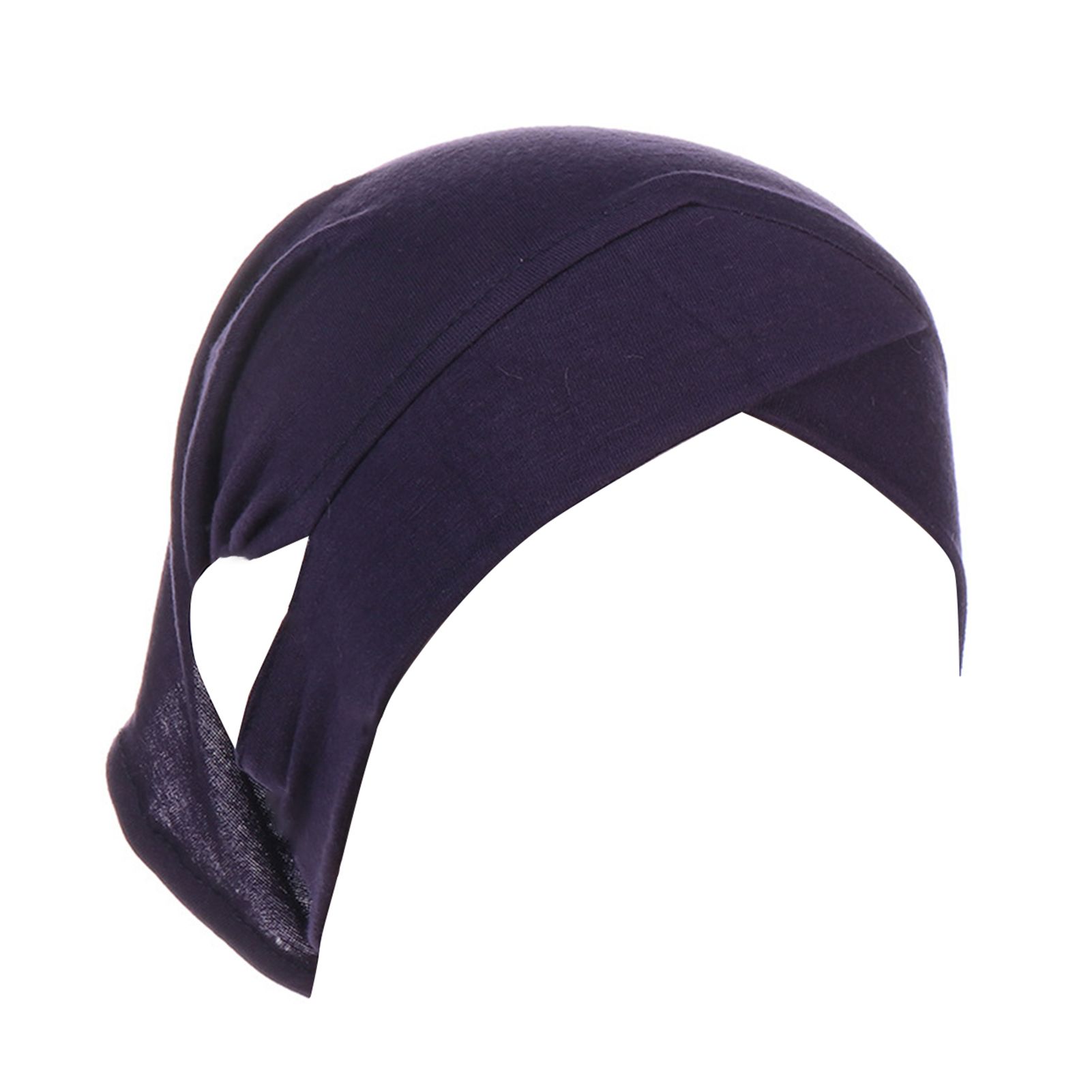 Female Turban Bonnet All Match Windproof Smooth Under Scarf