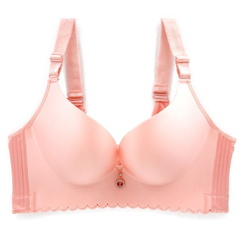 Super Large Size Smooth CDEF Large Code Big Chest Fat MM Ring-free Slim Five-row buckle bra Increase fertilizer Bras