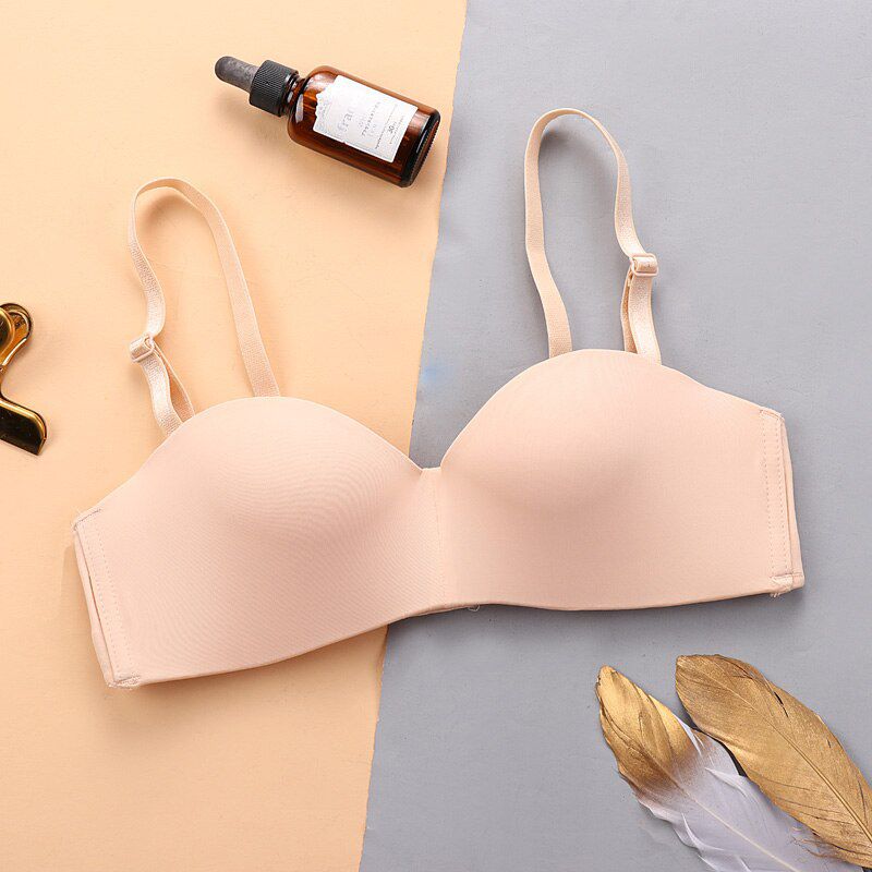 Invisible Bras For Women Strapless Bra Push Up Backless Lingerie 1/2 Cup Bralette Seamless Brassiere Female Underwear