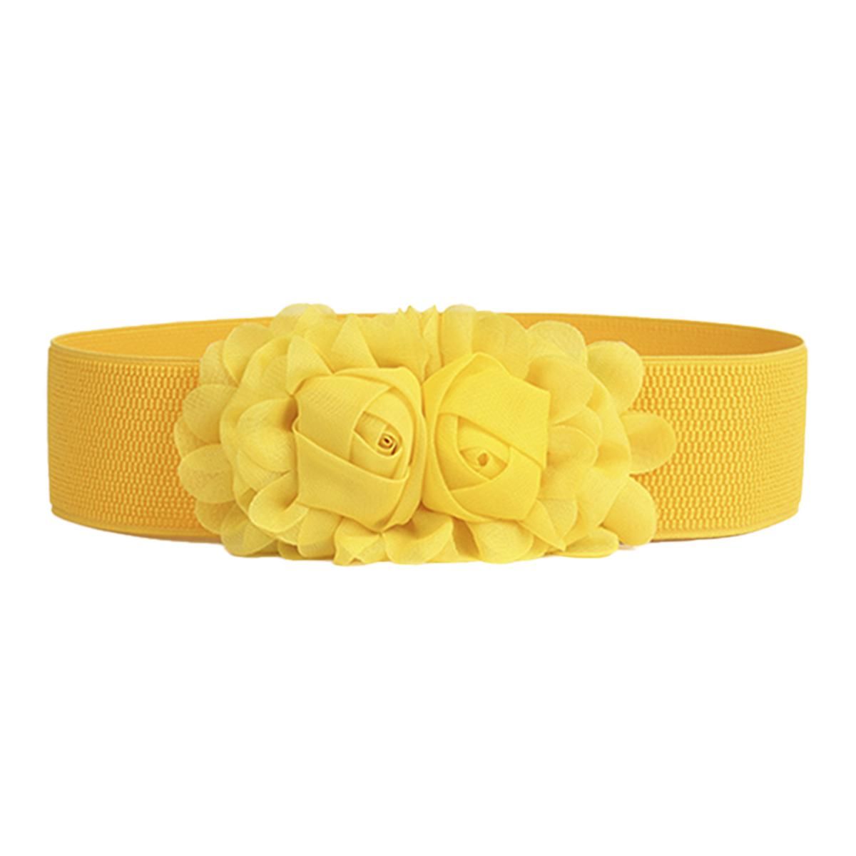 Waist Belt Not Easy to Deform Wide Elastic Waist Belt