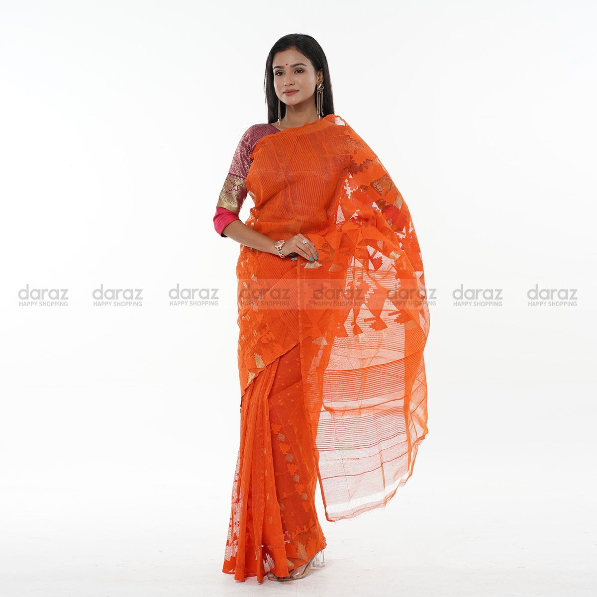 Exclusive Jamdani Banarasi Saree For Women