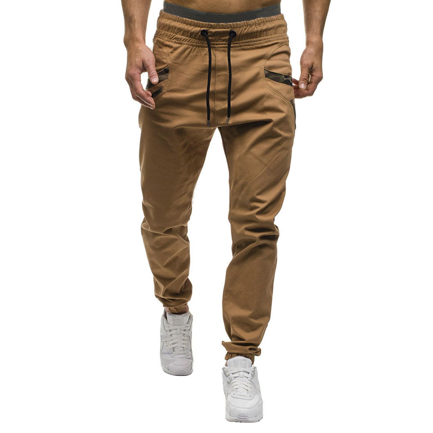 Men Pants Long Slim Spring Sweatpants