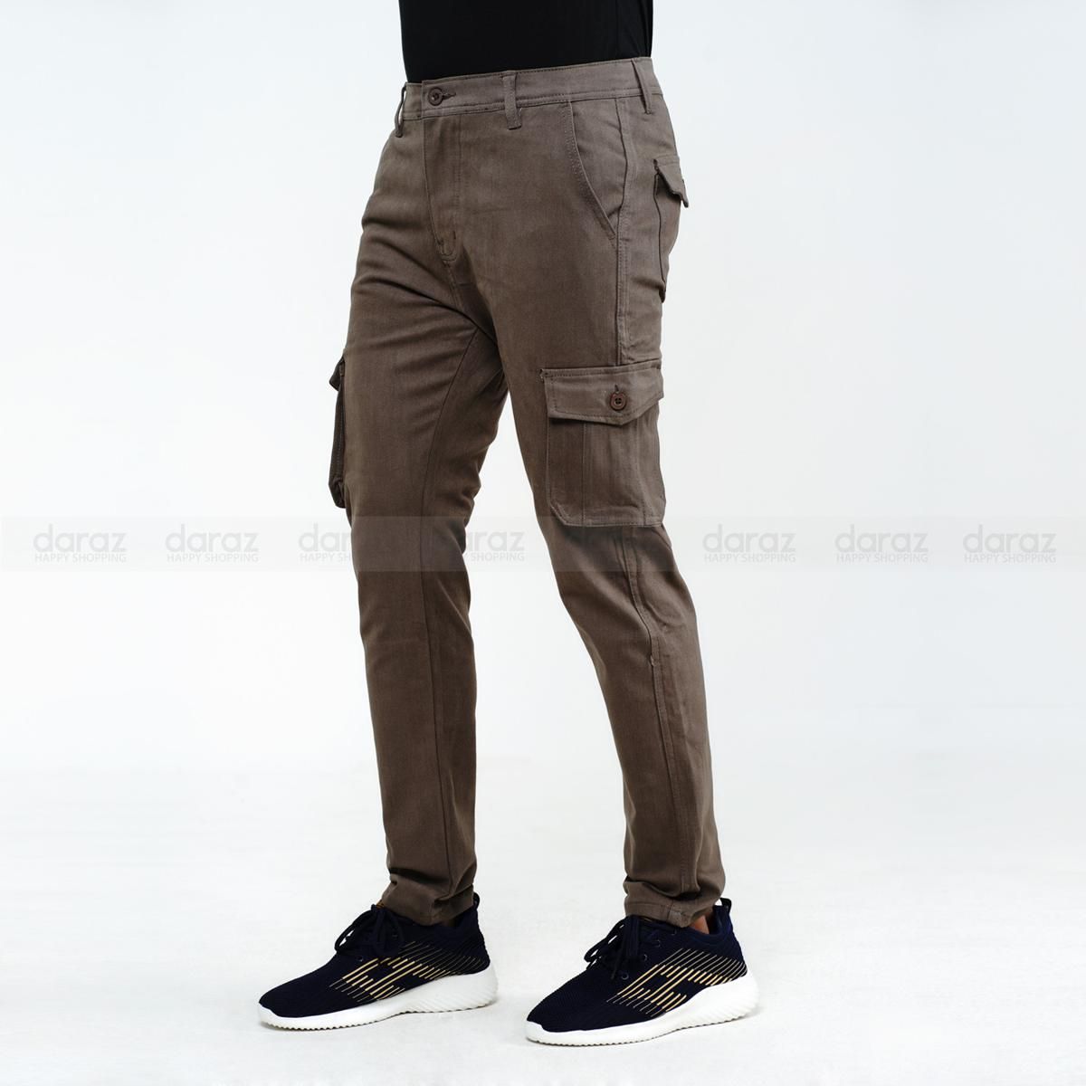 Twill Cargo/Mobile Pant For Men