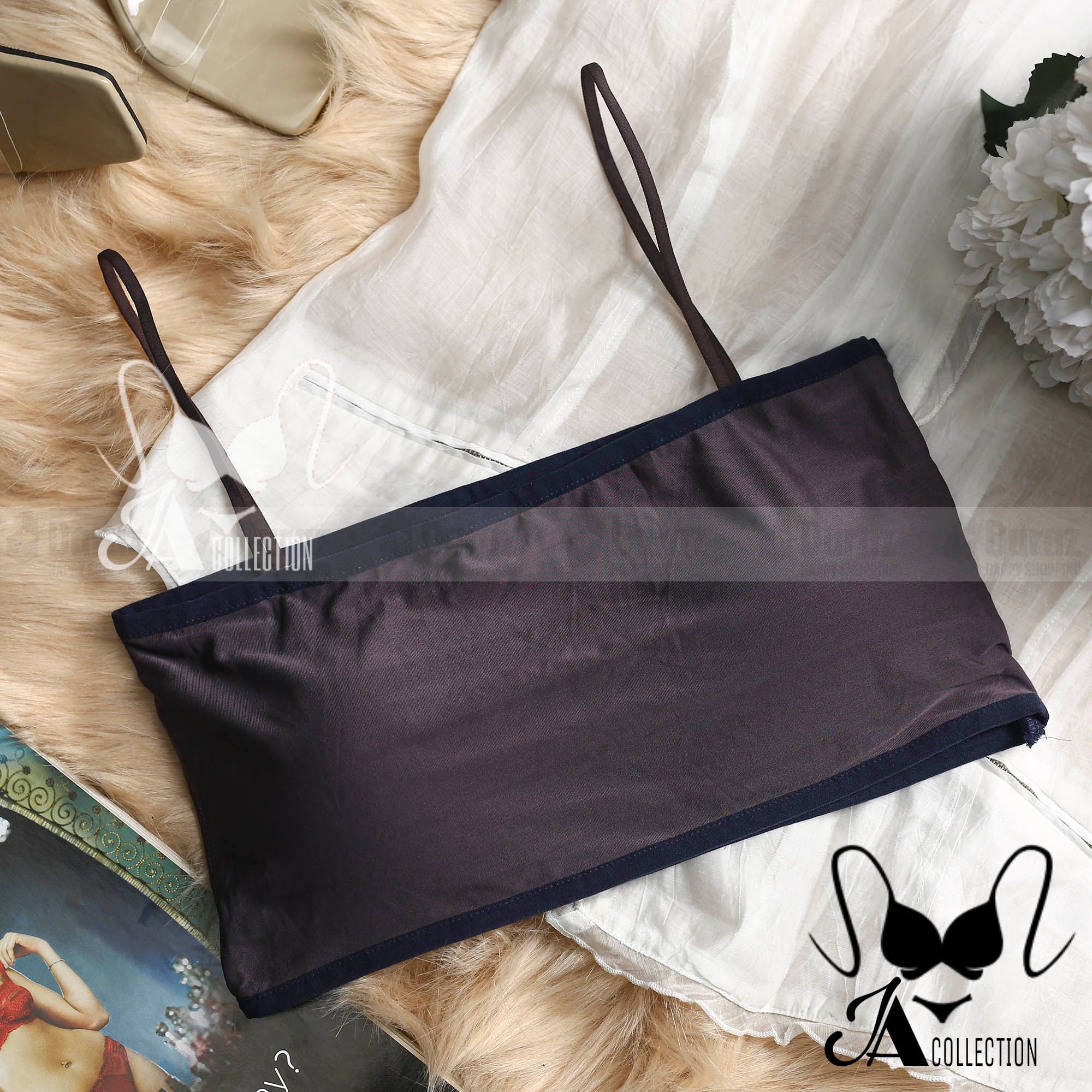 Slim Strap padded Bra Body Shaped Bra pad Removal Bra Teenagers Bra Younger Women Bra JA Collection