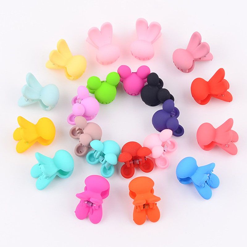 Colorful Plastic Hair clips For girls-10Pcs