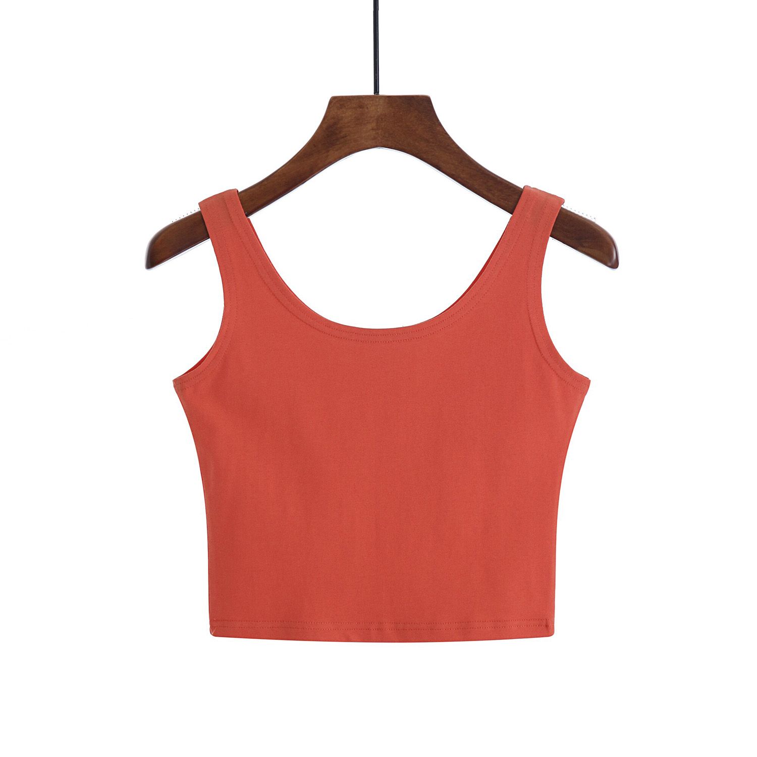 New Women Cotton Crop Top Crop Bustier Multicolor Sleeveless Cropped Blusas Vest Tank Top Camisole
