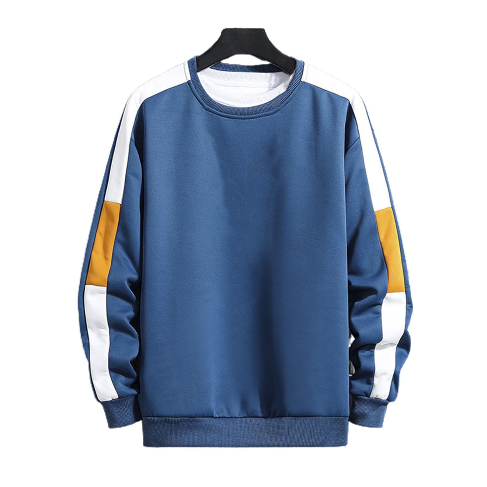 Spring Sweatshirt Contrast Colors Great Stitching Autumn Top
