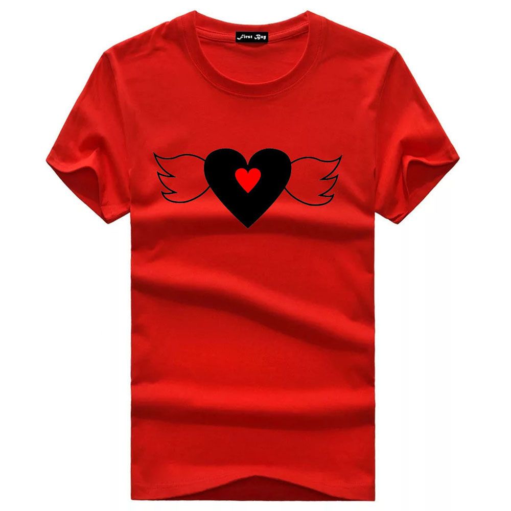 Taiwan Cvc Half Sleeve Tshirt For Men - White - T Shirt For Man