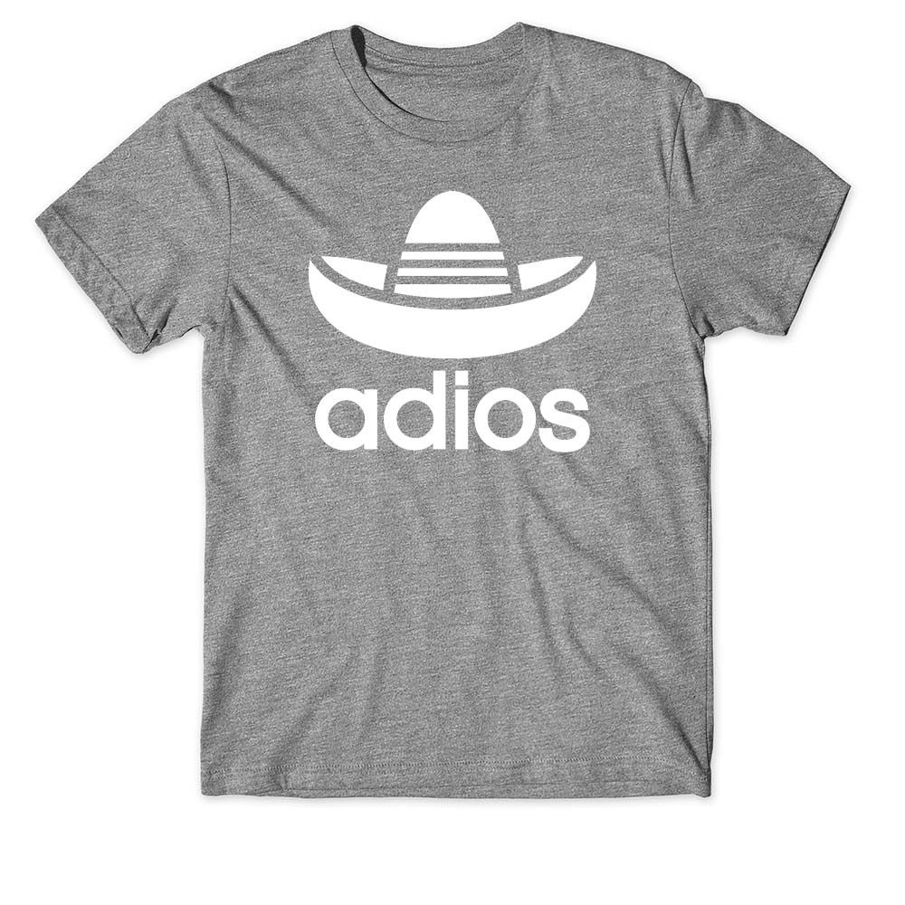 100% Cotton Uni T Shirt Adios Goodbye Spanish Mexican Funny Parody Geek Gift Tee