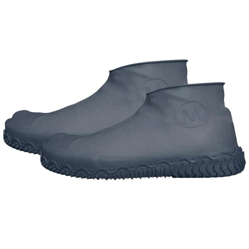 Waterproof Shoe Cover Silicone Material Unisex Shoe Cover Outdoor Suitable for Rainy Days Easy to Carry Rain Boots Waterproof