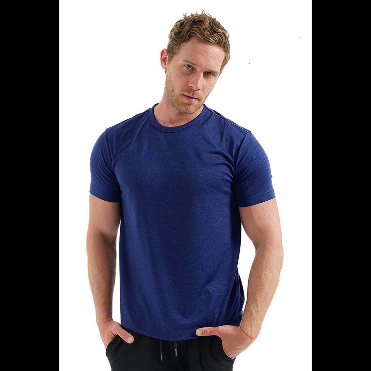 100% Merino Wool T Shirt Men Merino Wool T Shirt Base Layer Merino Wool Shirt Soft Wicking Breathable Anti-Odor No-itch USA Size
