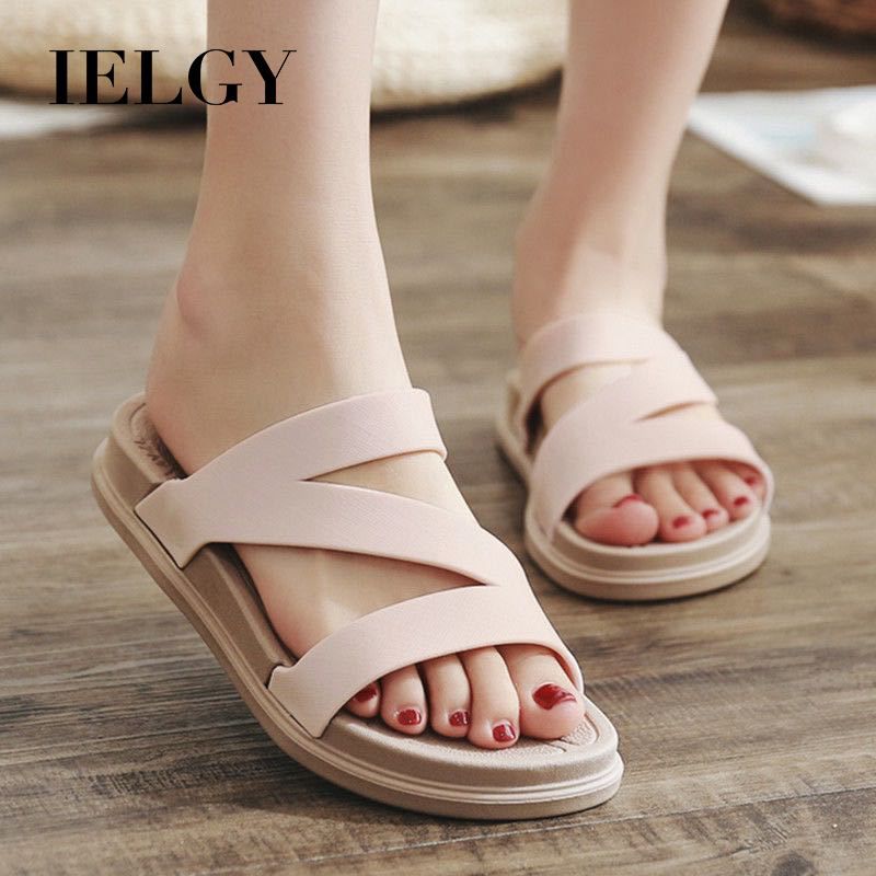 [Size36-42] Sandals Women Plus Size Vacation Beach Slippers(null)