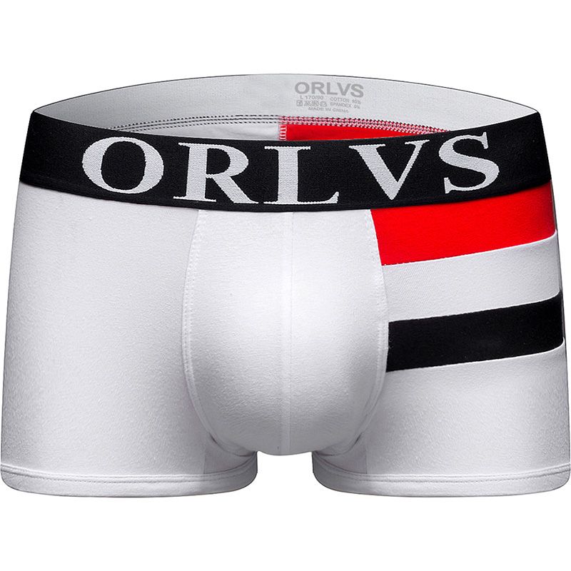 CMENIN ORLVS (1 Pieces) Ins Style Cotton Men Underwear Boxer Trunks Soft Mens Boxershorts Underpants Boxers Innerwear OR06