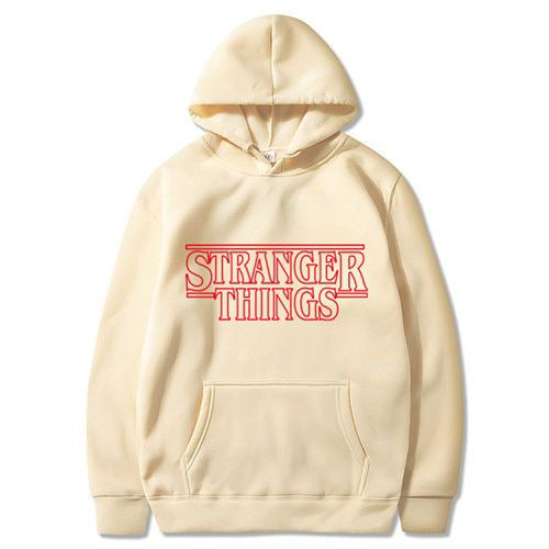 Brand Fashion Hoodies Stranger Things Letter Printed Hoodie Men Fashion Tracksuit Male Female Sweatshirt Hoody Mens Purpose Tour
