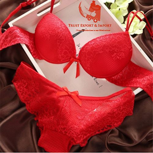 Bra Set Red For Women