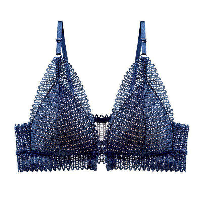 Front Buckle  Lace Bra Adjustment Women Bras Underwire  Lingeries Female Bras